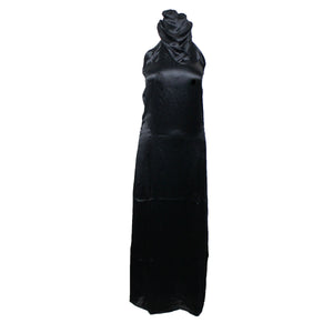Black Bandana Slip Dress