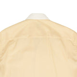 Burberry Men's Tan Buttermilk Collar Shirt