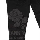 Men's 'T-Shirt' Sweatpants - Black