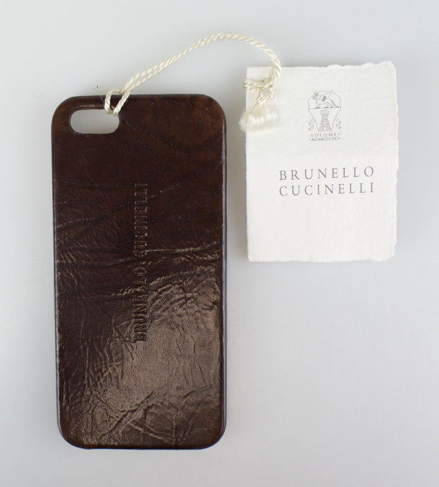 Brown Leather Iphone Case