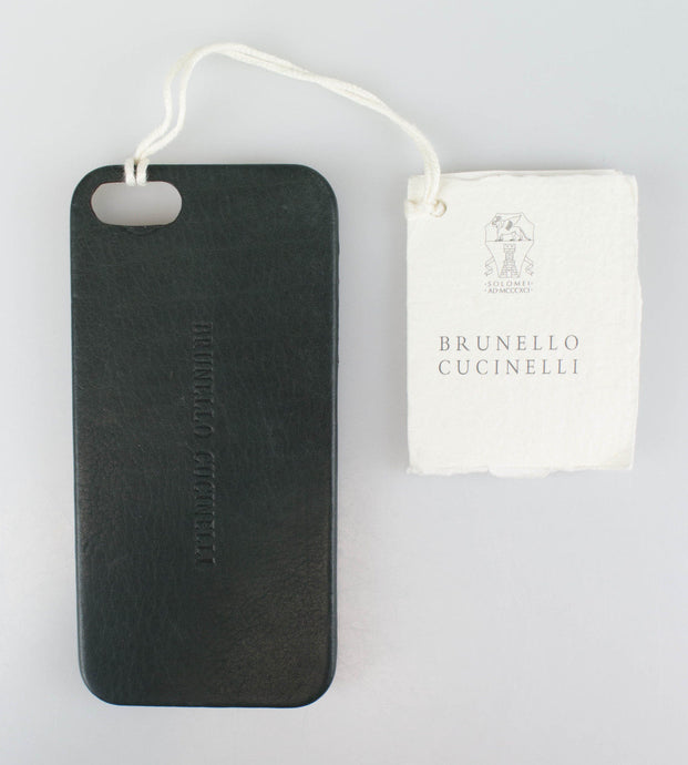 Gunmetal Gray Pebbled Leather Iphone Case