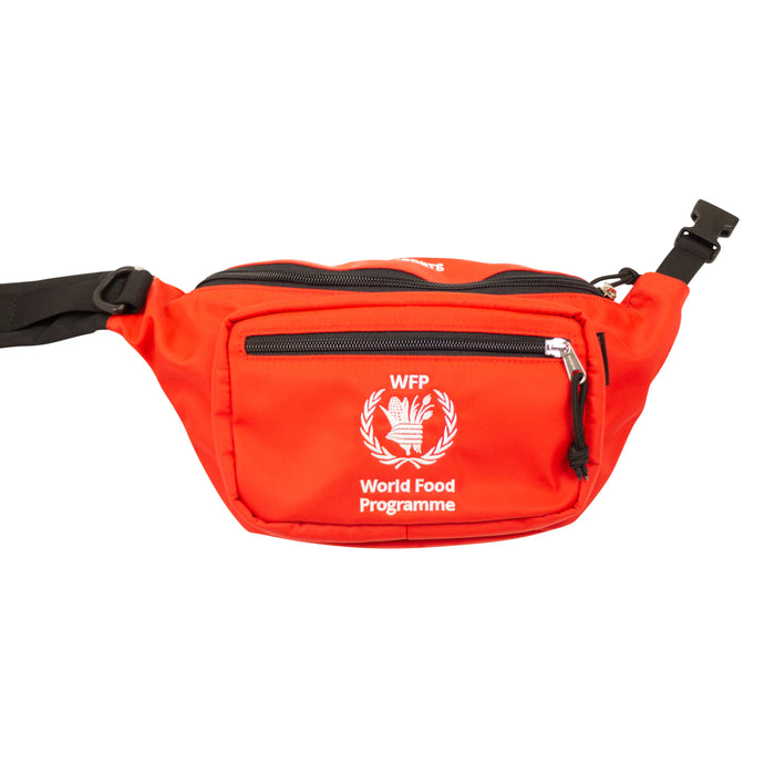 Unisex Red Double Park Sharp Fanny Pack
