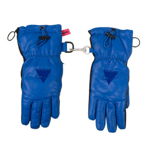 Cobalt Blue Drawstring Gloves