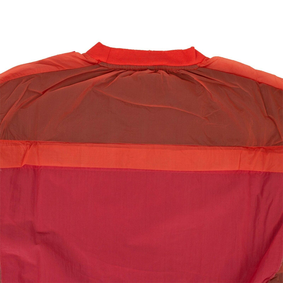 Red Nylon Double Panel T-Shirt
