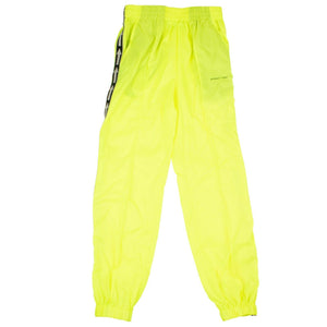 Neon Yellow Stripe Track Pants