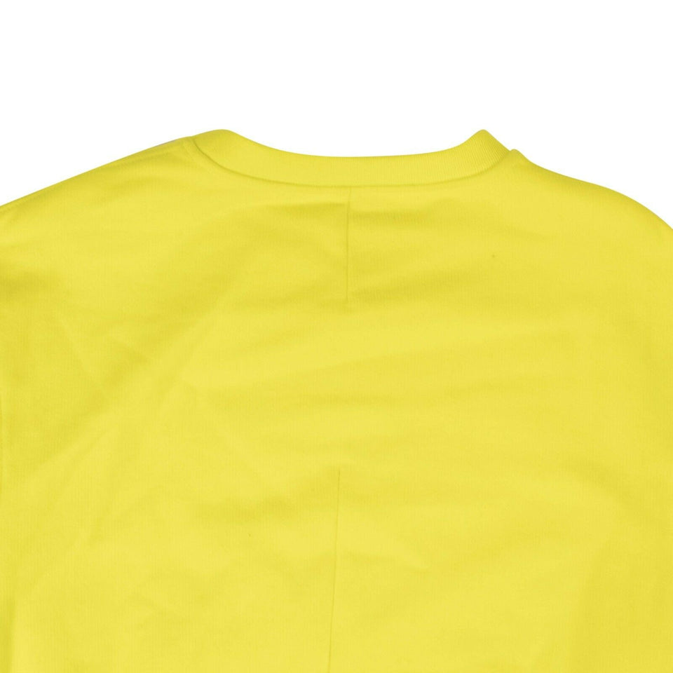 Yellow Logo Jersey Sweatshirt