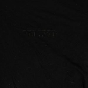 Black Long Distressed T-Shirt