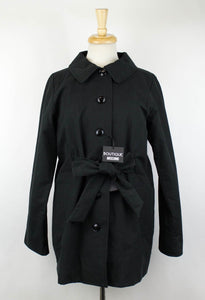 MOSCHINO BOUTIQUE Women's Cuffed 3/4 Sleeve Black Jacket