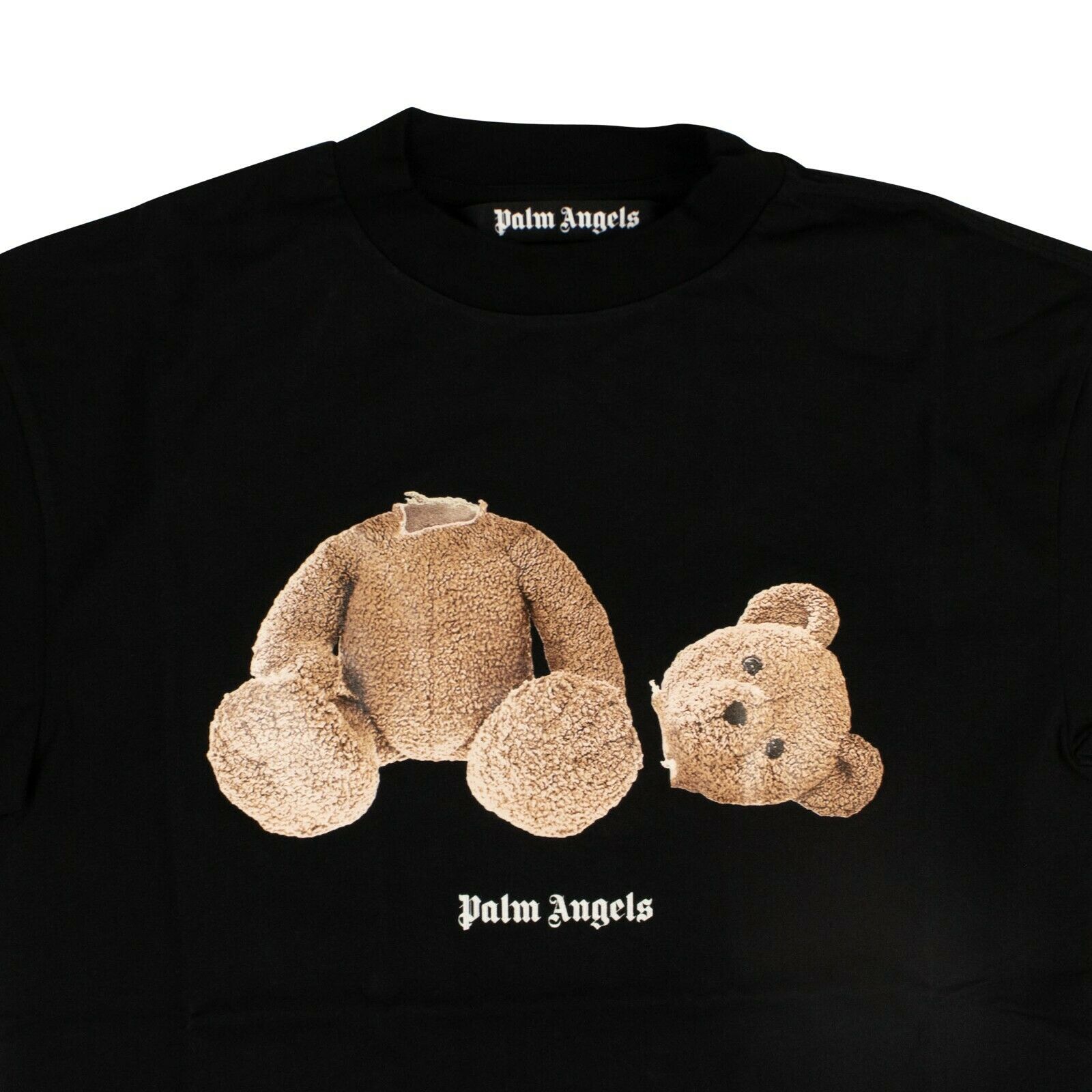 Black Short Sleeve Teddy Bear T-Shirt – Shop 375™