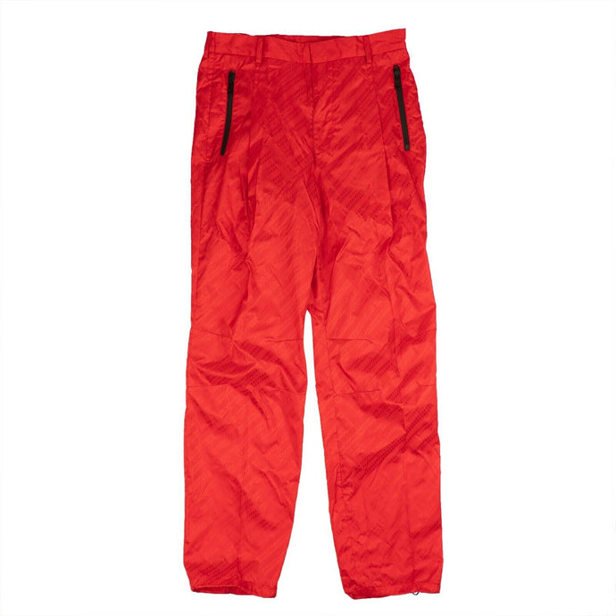 Men's Red Logo Trousers