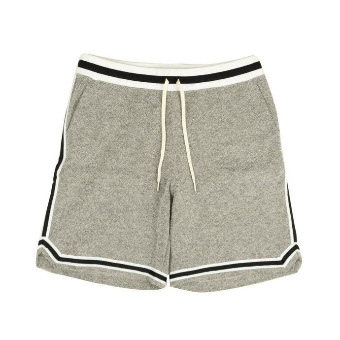 Cement Gray Boucle Game Shorts