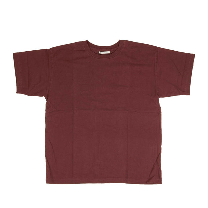 Oxblood Red Short Sleeve University T-Shirt