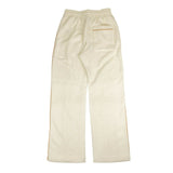 White Ecru Rainbow Piped Terry Track Trousers