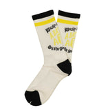White Stripe BWS Logo Socks