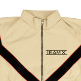 Tan Team X Army Zip-UP Track Jacket
