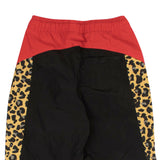 Black And Red Leopard Track Pants