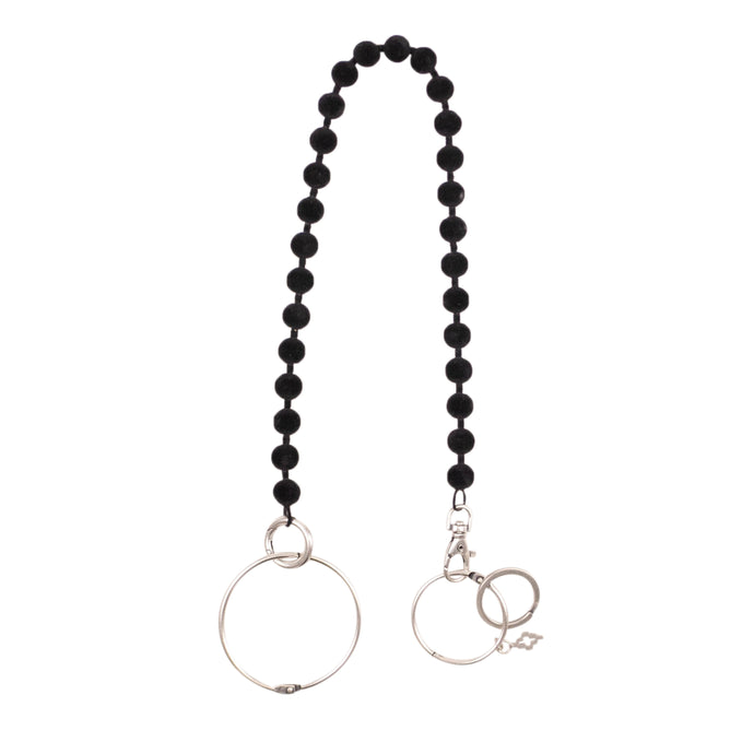 Black Velvet Beaded Necklace