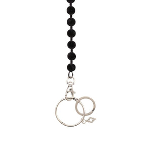 Black Velvet Beaded Necklace