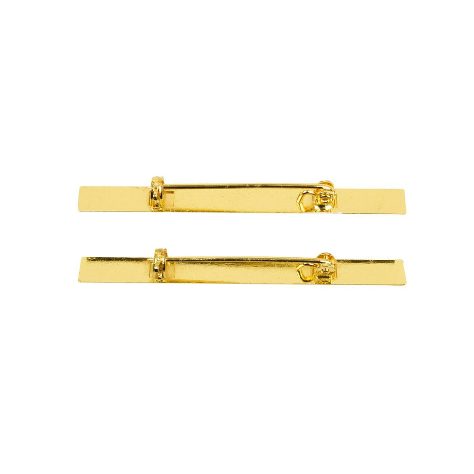 Marcelo Burlon Gold Color Logo Tie Pins - Gold