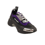 Black And Purple Recovery Sneakers