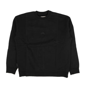 Men's Black Logo Crewneck Sweatshirt