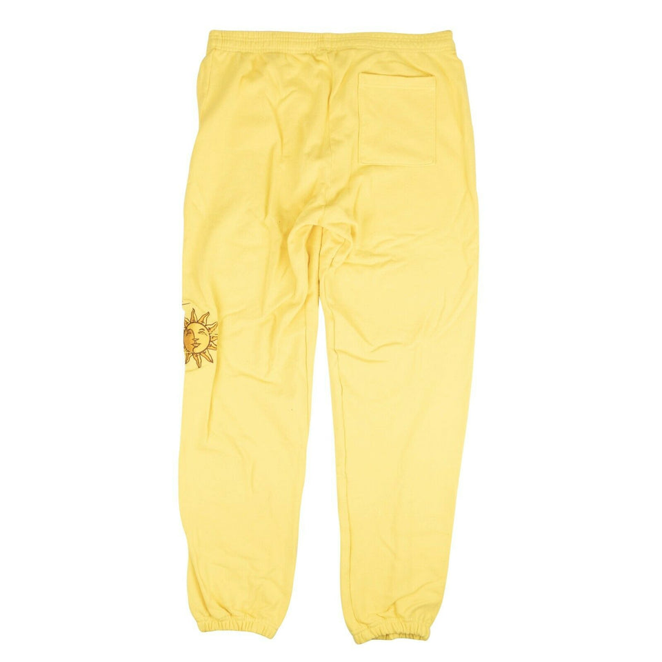 Yellow Luke.wav Sun Printed Sweatpants