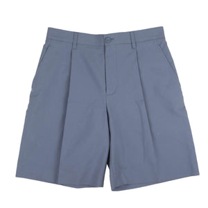 Blue Cotton Chino Shorts