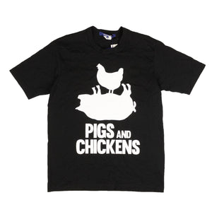 Black Pigs Chickens T-Shirt