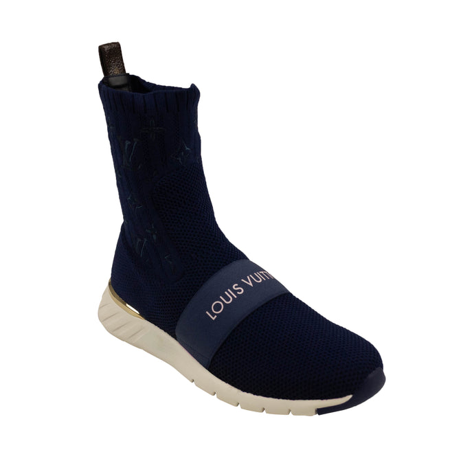 Navy Blue Aftergame Sneaker Boots