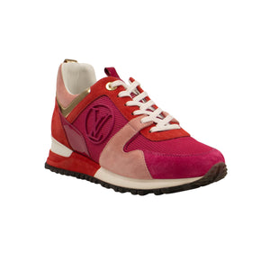 Pink Suede Runaway Mesh Sneakers