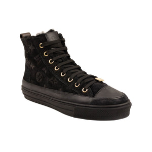 Black Stellar Sneaker Boot