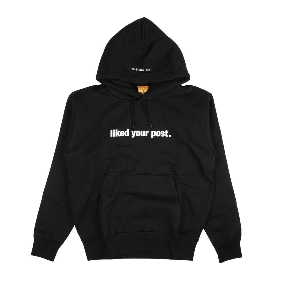 Black Liked Your Post Hoodie