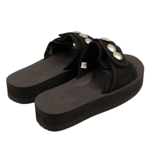 X Suicoke Black Strap Sandals