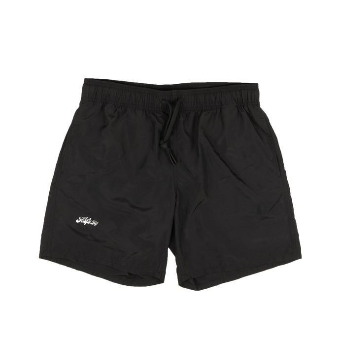 Black Logo Swim Suit Shorts