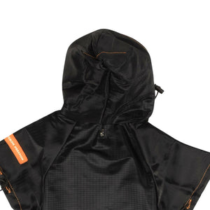 Black NASA Dog Raincoat
