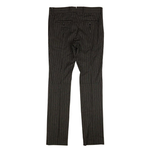 Black Pinstriped Pants