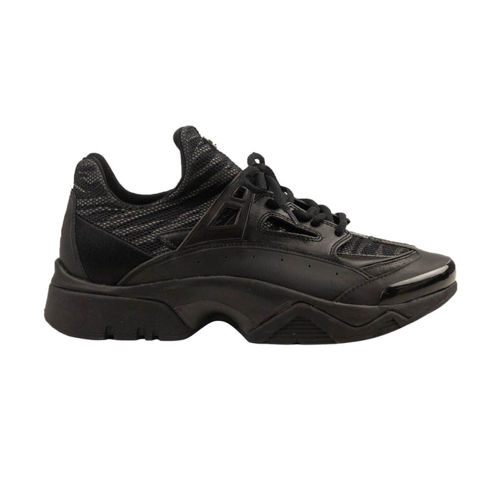 Black Sonic E17 Gummy Mesh Sneakers
