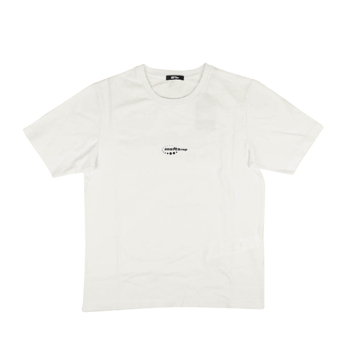 White Astroasquiggle Short Sleeve T-Shirt