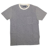 Navy And White Striped Pocket T-Shirt