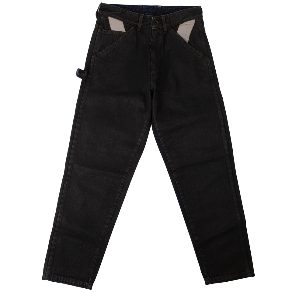Black Worker Denim Jeans
