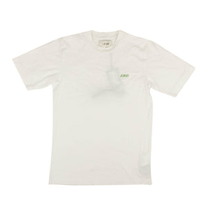White Short Sleeve Embroidered Logo T-Shirt