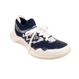 Missoni Men's Blue And White ACBC Fly Knit Chevron Low Top Sneakers