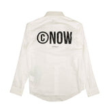 White Now Tuxedo Button-Up Shirt