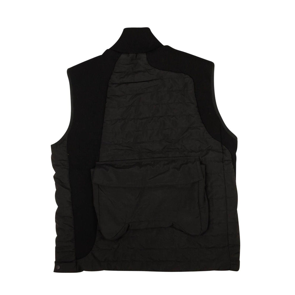 Black Puffer Outerwear Vest