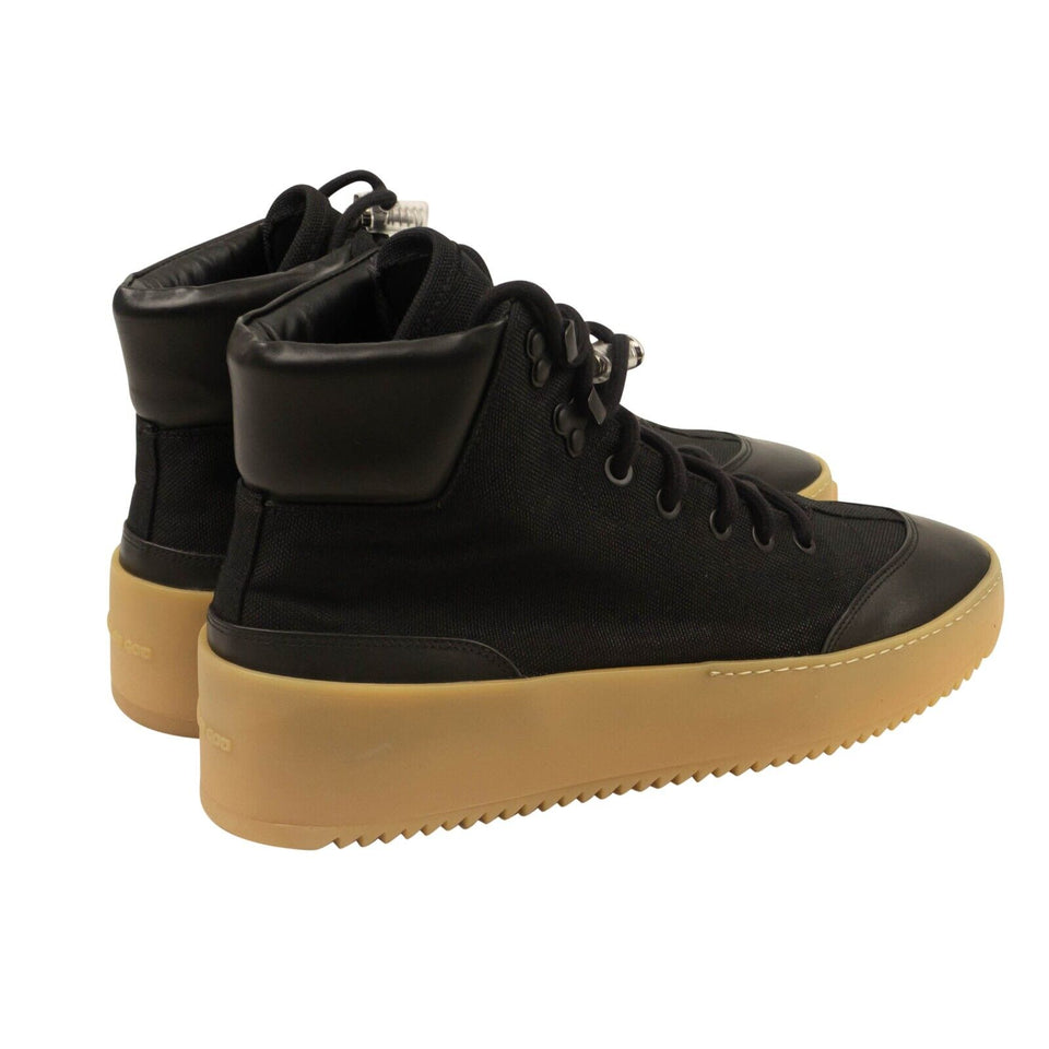 Black 6th Collection Hiker Sneakers Boots