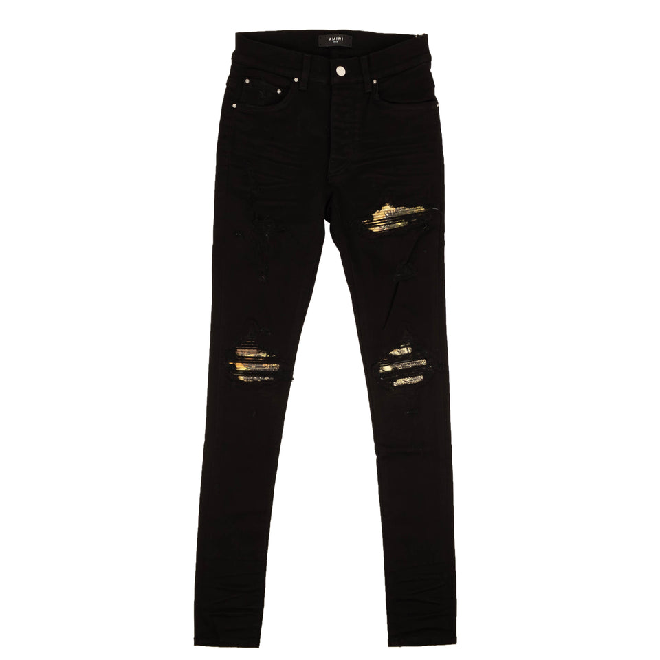 Black Aloha MX1 Skinny Denim Jeans