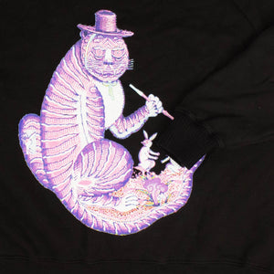 Black Mad Cat Crewneck Sweatshirt