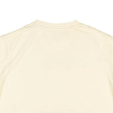 Ivory White Velour Short Sleeve T-Shirt