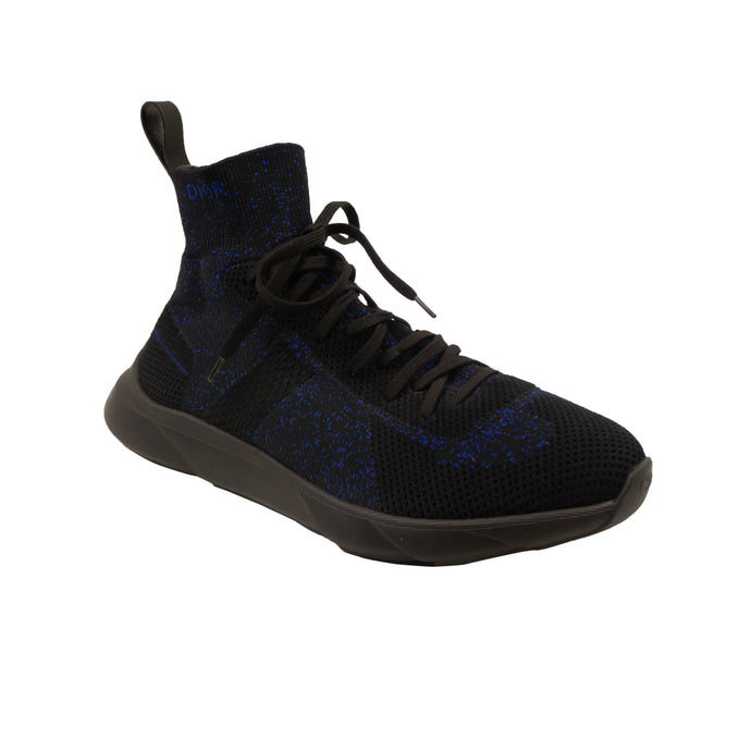 Black And Blue Homme B21 Sock Sneakers