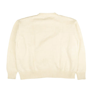 Ivory Mischief Knit Pullover Sweater